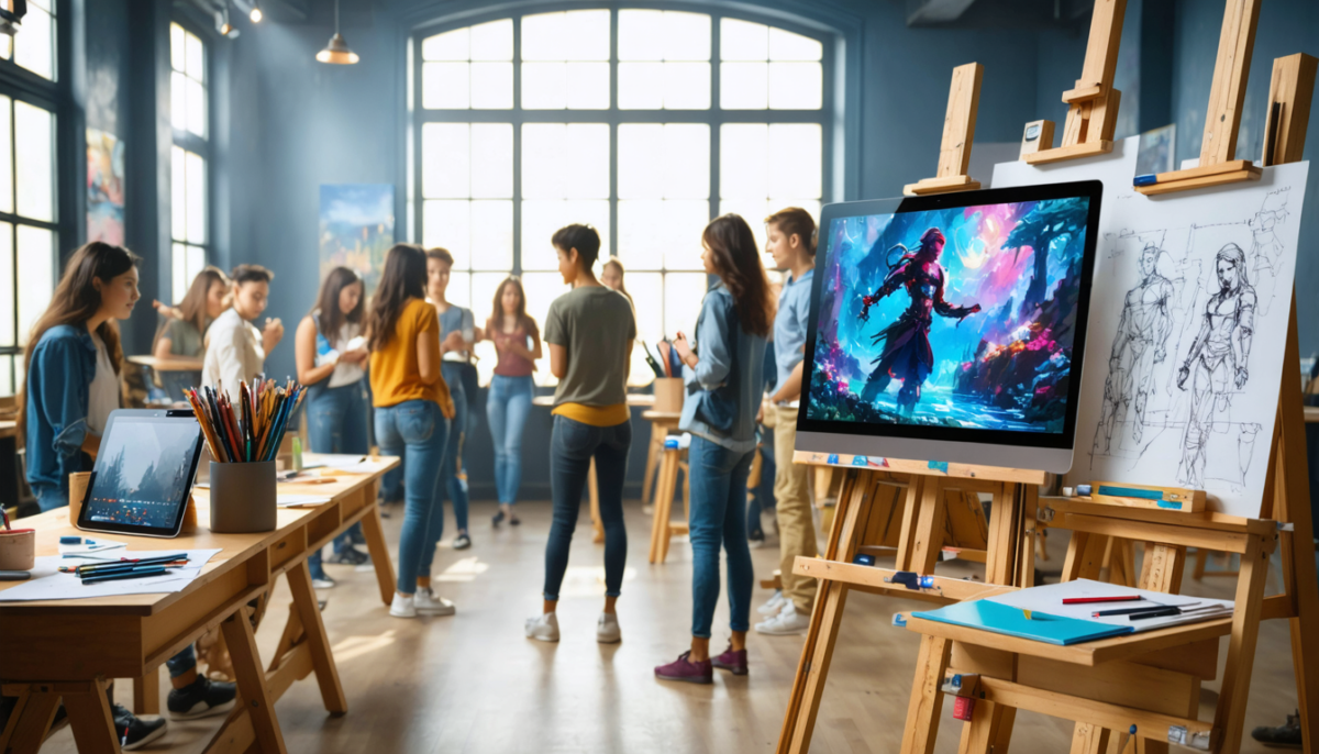 découvrez la formation en concept art à l'école pivaut et libérez votre créativité grâce à un enseignement de qualité, alliant technique et imagination.
